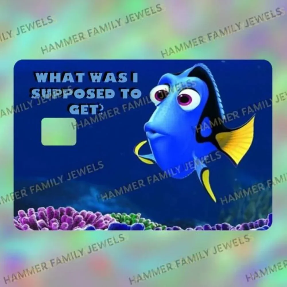 Dory Card Decal